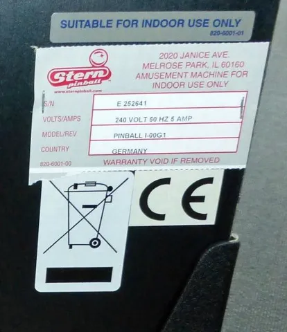 Serial Number