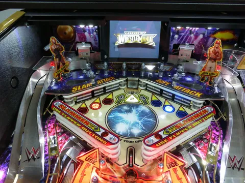 Illuminated Mini-Playfield Wrestling Ring