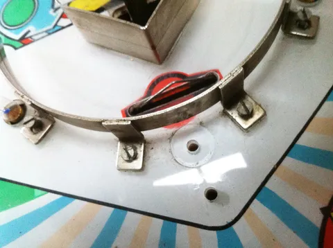 Stripped Playfield - Detail