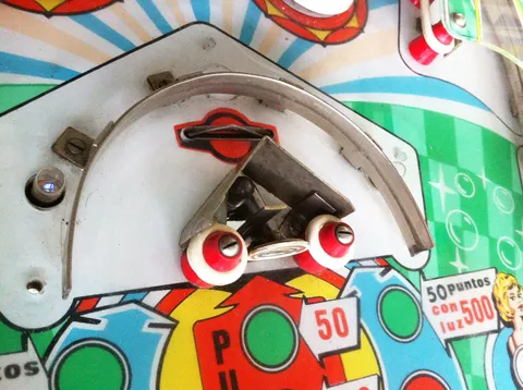 Stripped Playfield - Detail