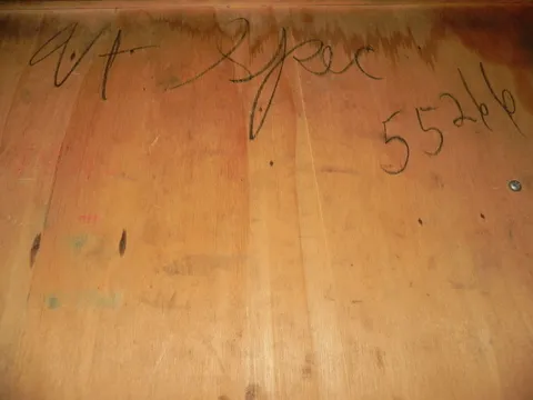 Handwritten Serial Number*