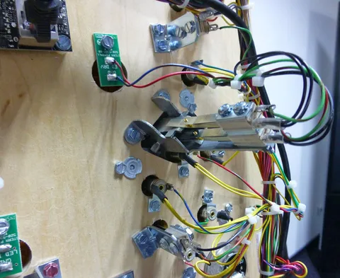 Under Playfield - Switch Assembly