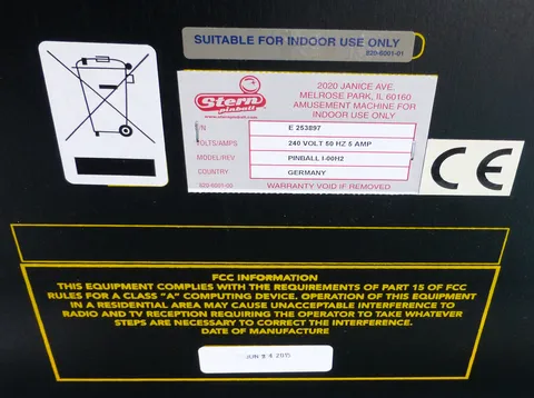 Model and Serial Number*