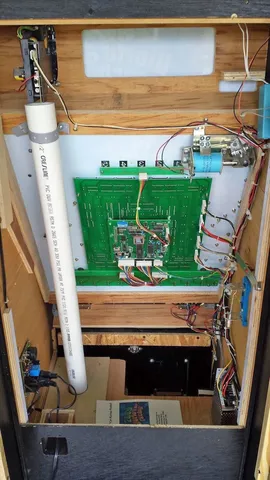 Inside Cabinet - Rear