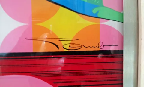 Backglass - Artist Signature