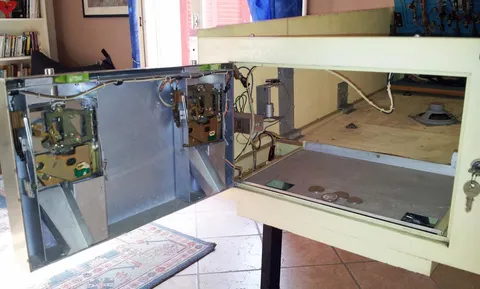 Inside Coin Door