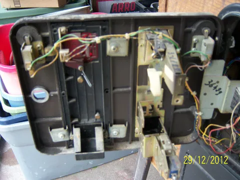 Inside Coin Door