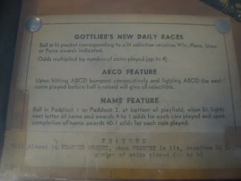 Instruction Card