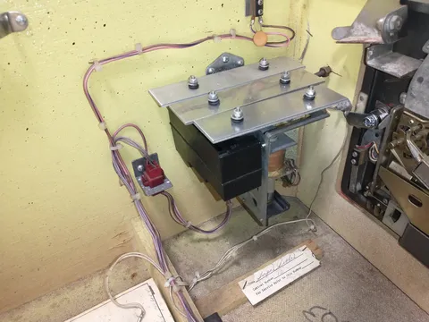 Inside Cabinet - Chime Assembly*