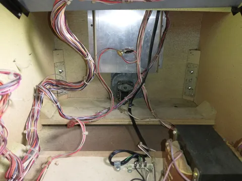 Inside Cabinet - Rear - 5v Regulator Fan Assembly*
