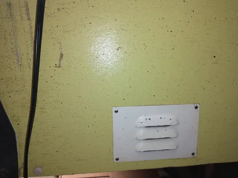 Cabinet - Rear - Fan Vent*