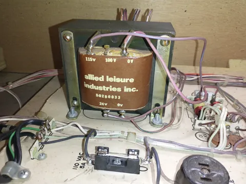 Inside Cabinet - Transformer - Front Side*