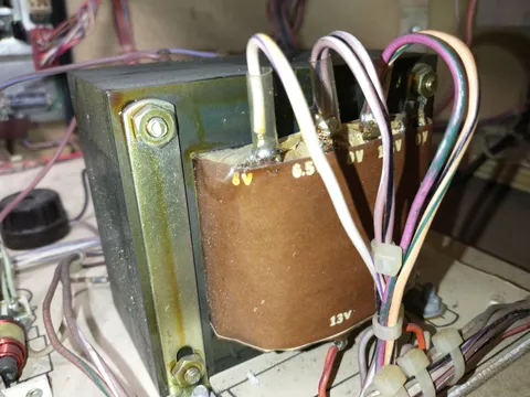 Inside Cabinet - Transformer - Back Side*