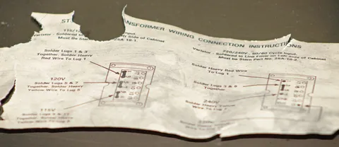 Transformer Wiring Connection Instructions*