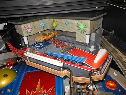Elevated Playfield - Garage Open with Car