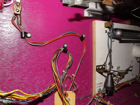 Inside Cabinet - Wiring Route*