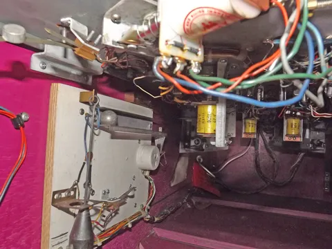 Inside Cabinet - Playfield Down*