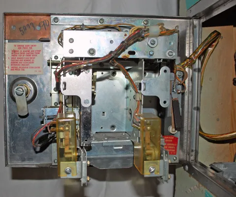 Inside Coin Door*