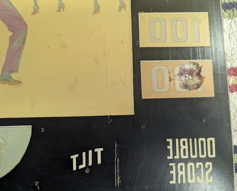Backglass - Reverse - Detail