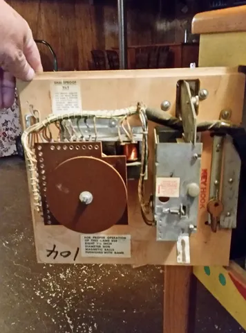 Inside Coin Door