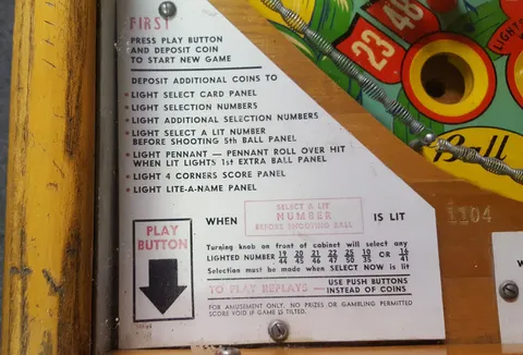 Instruction Card