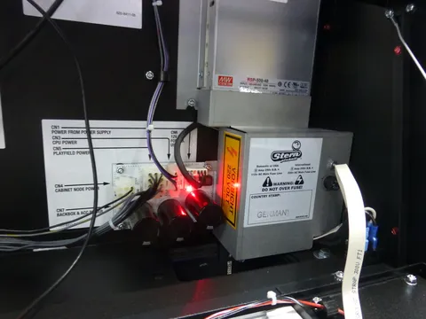 Inside Backbox - Power Supply*