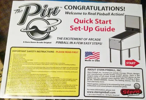 Quick Start Set-Up Guide