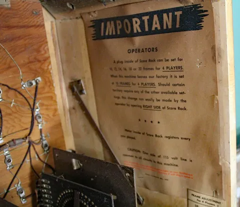 Inside Cabinet - Operator Notice