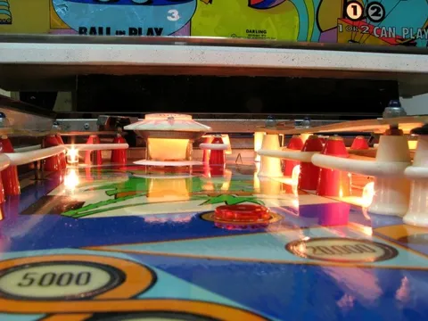 Illuminated Playfield - Ball View*