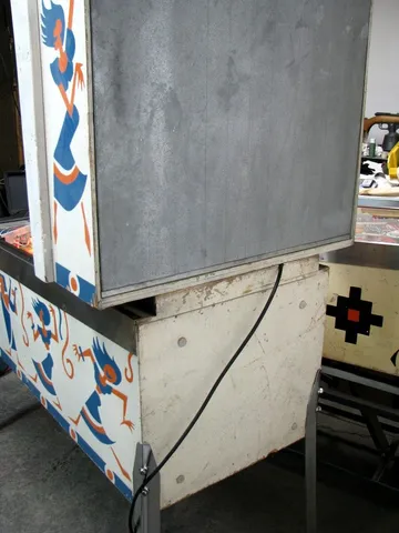 Cabinet - Rear View*