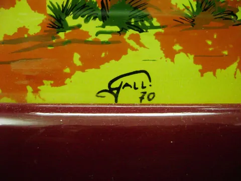 Backglass - Artist Signature