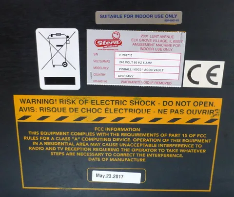 Cabinet - Model Number*