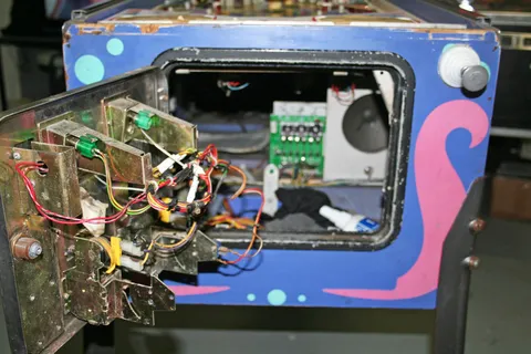 Inside Coin Door