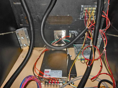 Inside Cabinet - Rear