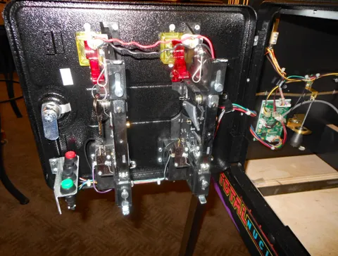 Inside Coin Door