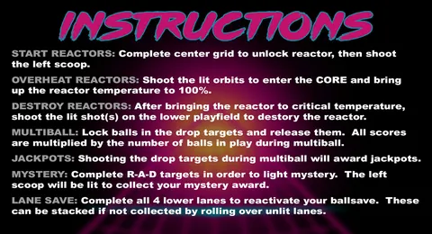 Instruction Card