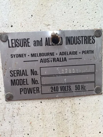 Cabinet - Serial Number