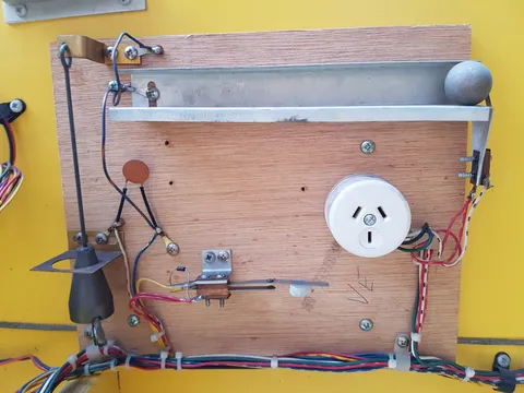Inside Cabinet - Detail*