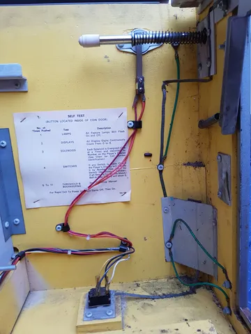 Inside Cabinet - Detail*