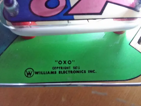 Playfield Copyright Date