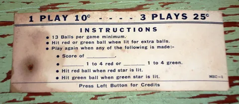 Instruction Card