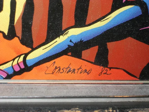 Backglass - Artist Signature