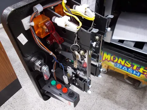 Inside Coin Door