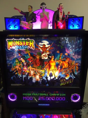 Illuminated Backbox and Topper*