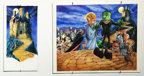 Original Backglass Art