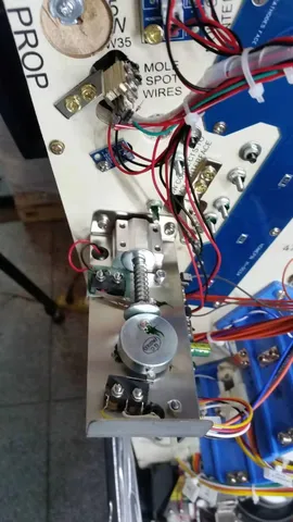 Under Playfield - Mole Pusher Mechanism