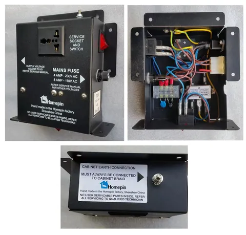 Inside Cabinet - Power Box