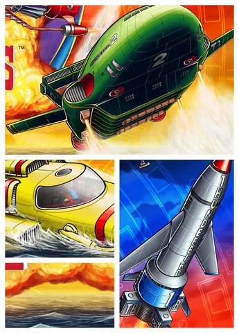 Original Translite Artwork - Detail*