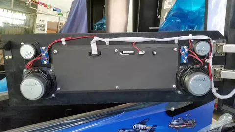 Inside Backbox - DMD And Speaker Panel