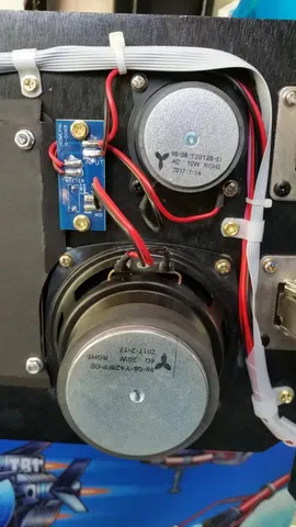 Inside Backbox - Midrange and Tweeter